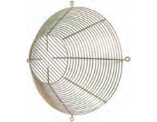 Rejilla de protección en aspiración para ventiladores helicoidales